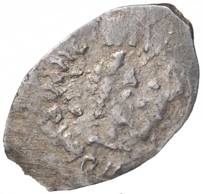 Денга 1425-1462 года Василий II «Темный» (Москва) — ГП2 2160С (Ст.редк.VIII)