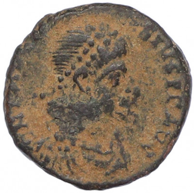 AE4 378-383 года Римская Империя — Феодосий I Великий (Клятва)