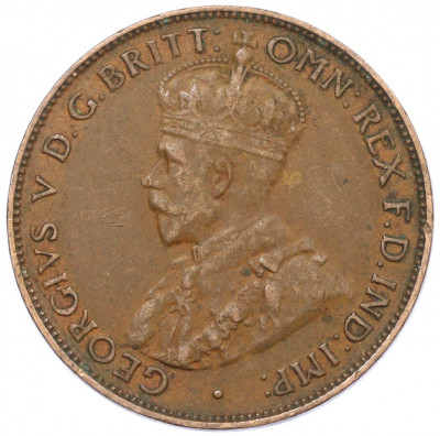 1/2 пенни 1936 года Австралия