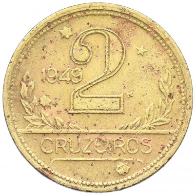 2 крузейро 1949 года Бразилия
