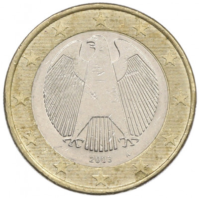 1 евро 2003 года A Германия