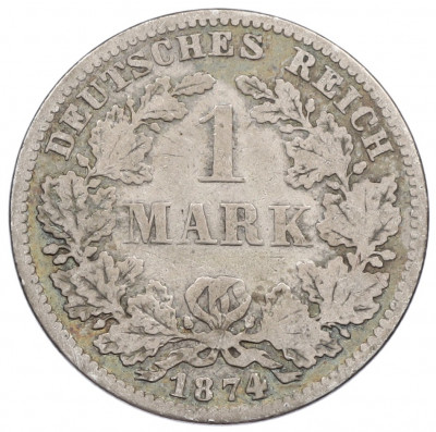 1 марка 1874 года E Германия