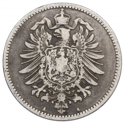 1 марка 1875 года A Германия