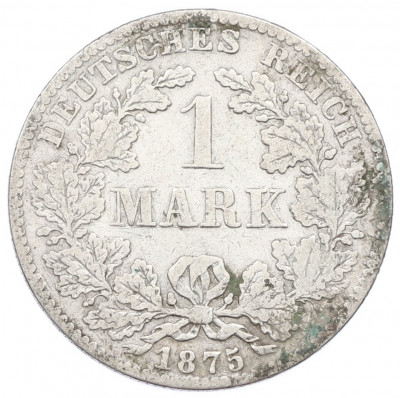 1 марка 1875 года B Германия