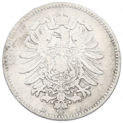 1 марка 1875 года B Германия