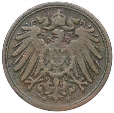 1 пфенниг 1904 года G Германия