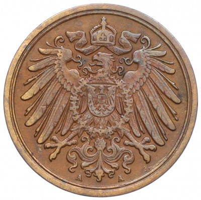 1 пфенниг 1912 года A Германия