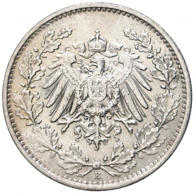 1/2 марки 1913 года E Германия