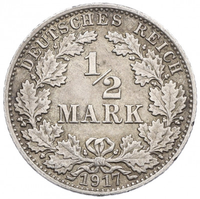 1/2 марки 1917 года A Германия