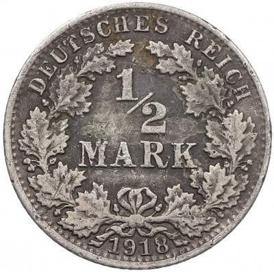 1/2 марки 1918 года A Германия