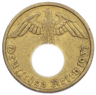 10 рейхспфеннигов 1937 года A Германия