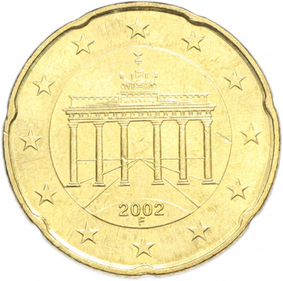 20 евроцентов 2002 года F Германия