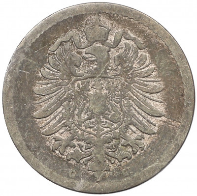 5 пфеннигов 1876 года G Германия