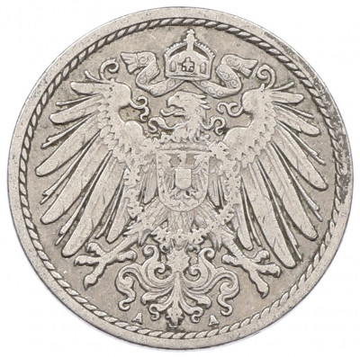 5 пфеннигов 1902 года A Германия