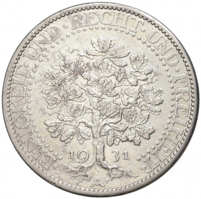 5 рейхсмарок 1931 года A Германия