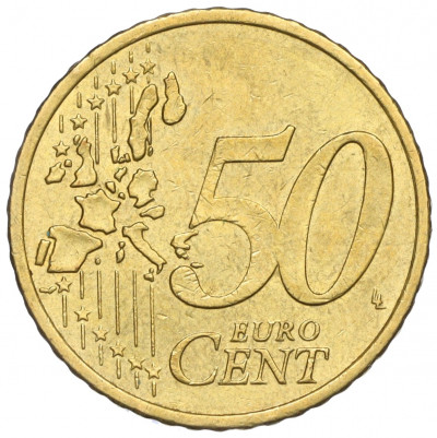 50 евроцентов 2002 года J Германия
