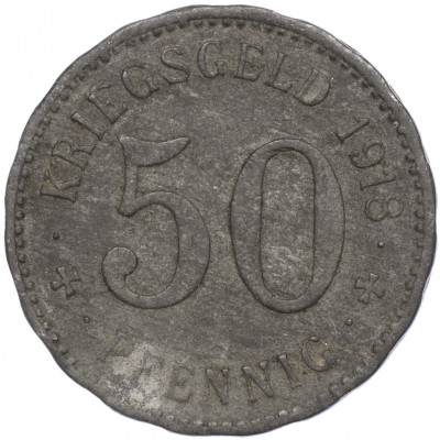 50 пфеннигов 1918 года Германия — город Хаген (Нотгельд)