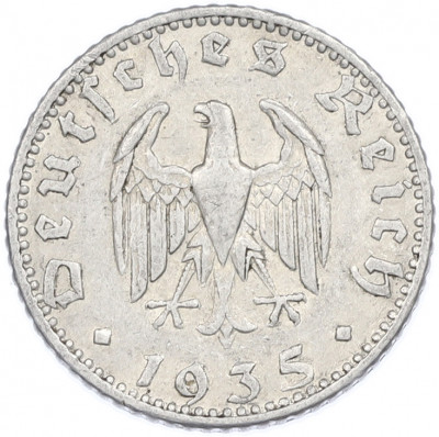 50 рейхспфеннигов 1935 года J Германия