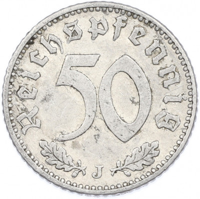 50 рейхспфеннигов 1935 года J Германия