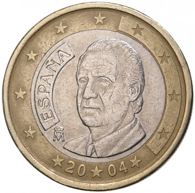 1 евро 2004 года Испания