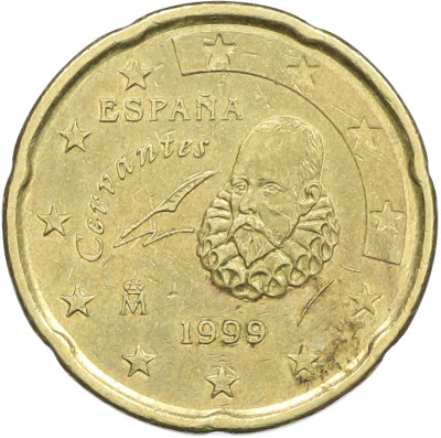 20 евроцентов 1999 года Испания