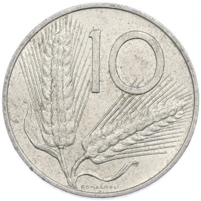 10 лир 1972 года Италия