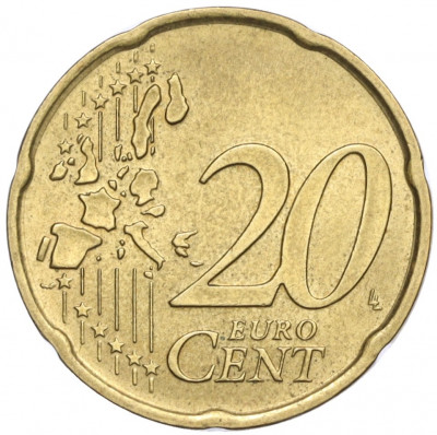 20 евроцентов 2002 года Италия