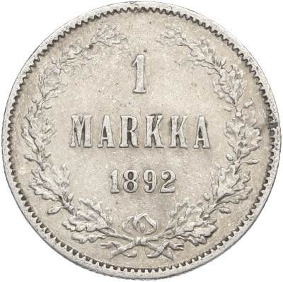 1 марка 1892 года Русская Финляндия