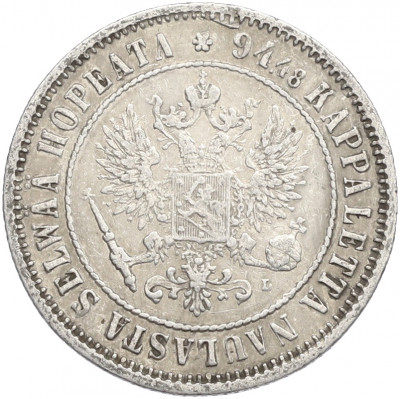 1 марка 1892 года Русская Финляндия