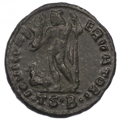 AE2 316-317 года Римская Империя — Лициний (Портрет Константина I)