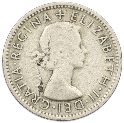 1 шиллинг 1953 года Австралия