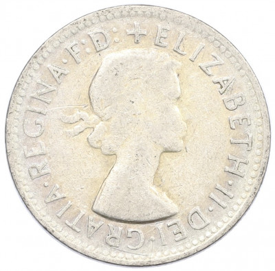 1 шиллинг 1957 года Австралия