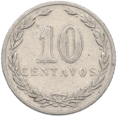 10 сентаво 1939 года Аргентина