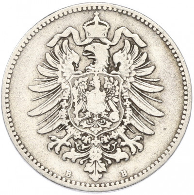 1 марка 1874 года B Германия