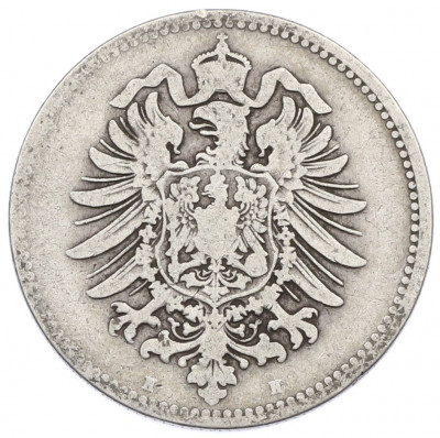 1 марка 1874 года H Германия