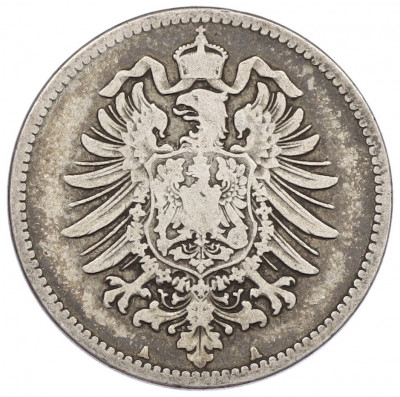 1 марка 1875 года A Германия