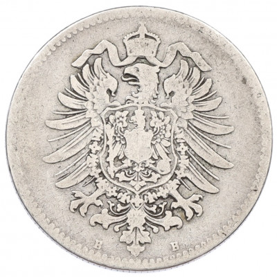 1 марка 1875 года B Германия