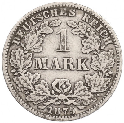 1 марка 1875 года C Германия