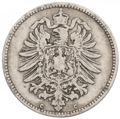1 марка 1875 года C Германия