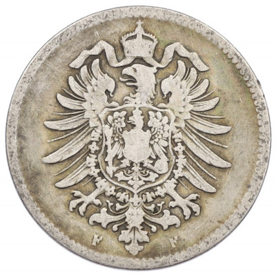 1 марка 1875 года F Германия