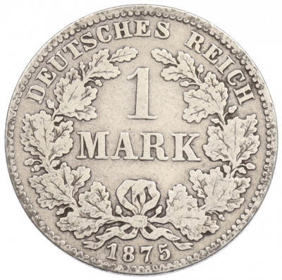 1 марка 1875 года H Германия