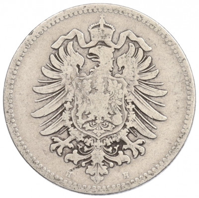 1 марка 1875 года H Германия
