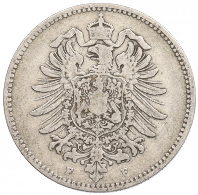 1 марка 1881 года F Германия