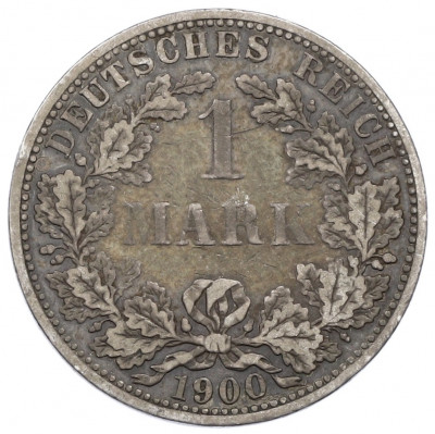 1 марка 1900 года A Германия
