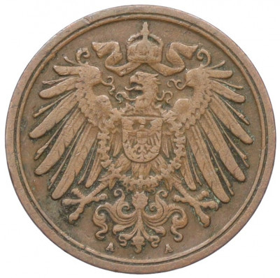 1 пфенниг 1905 года A Германия