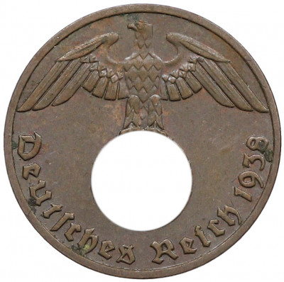 1 рейхспфенниг 1938 года E Германия