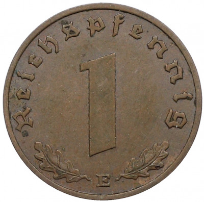 1 рейхспфенниг 1938 года E Германия