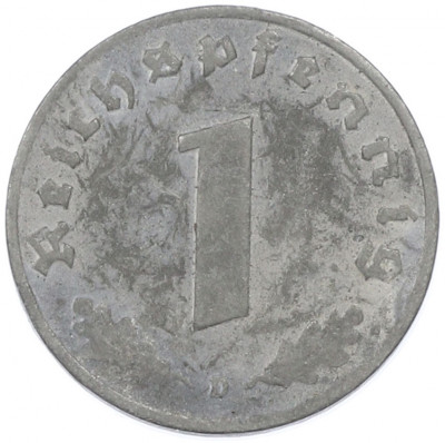 1 рейхспфенниг 1940 года D Германия