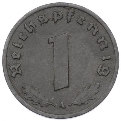 1 рейхспфенниг 1942 года A Германия