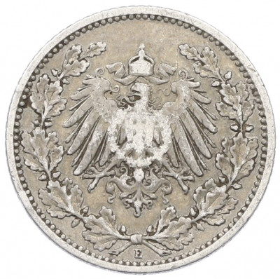1/2 марки 1905 года E Германия